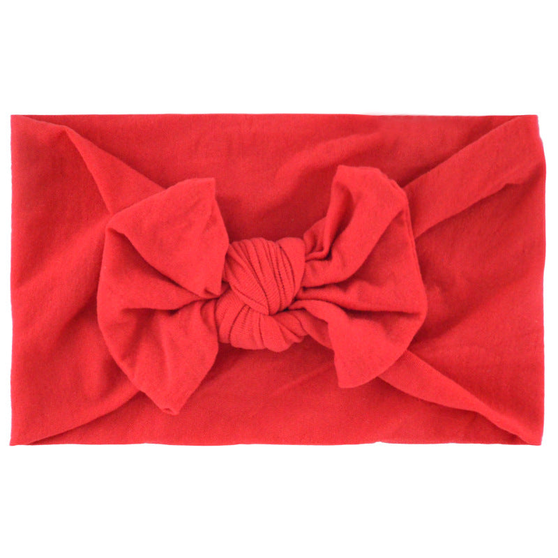 Baby Girl Knot Bow Headbands (22 Colors)