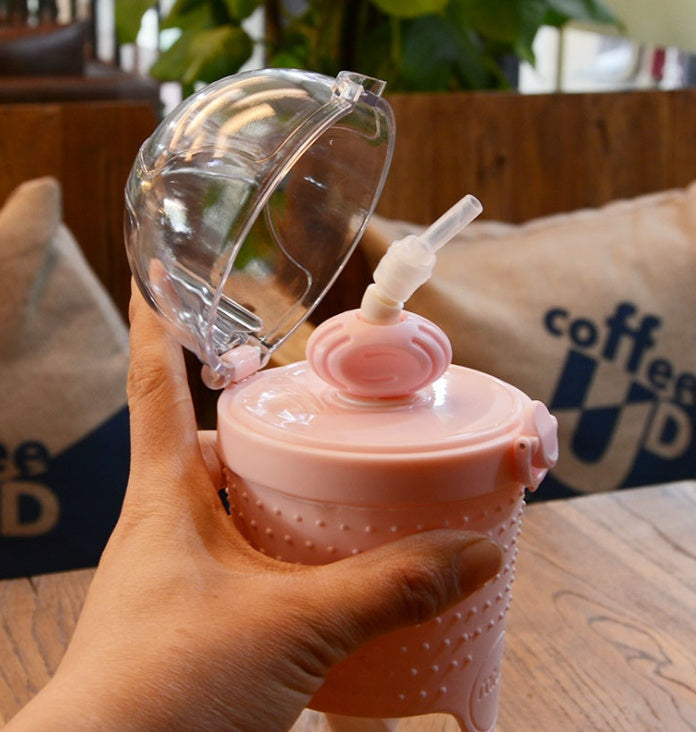 Kids' 500 ml Straw Sports Bottle
