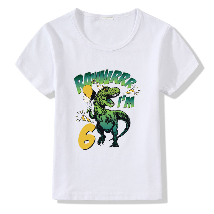 Kids' Birthday Number Tee