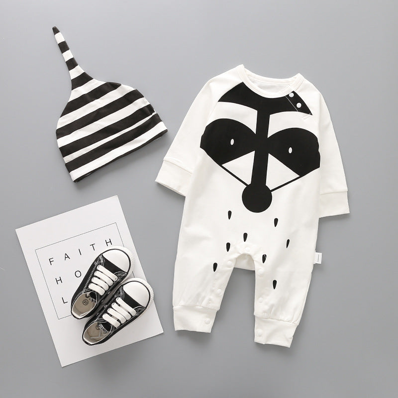 Baby Detachable-Hood Onesie