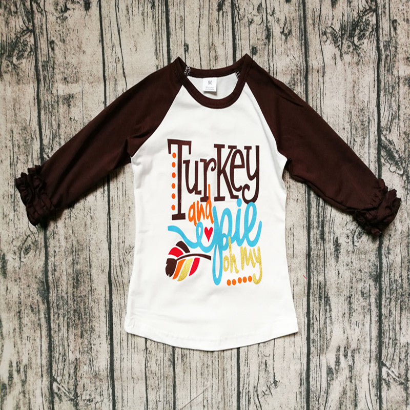 Girls' Long-Sleeve Cotton Tee