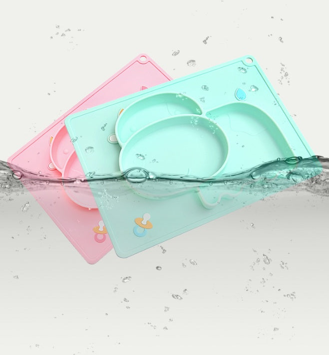 Silicone Suction Learning Bowl