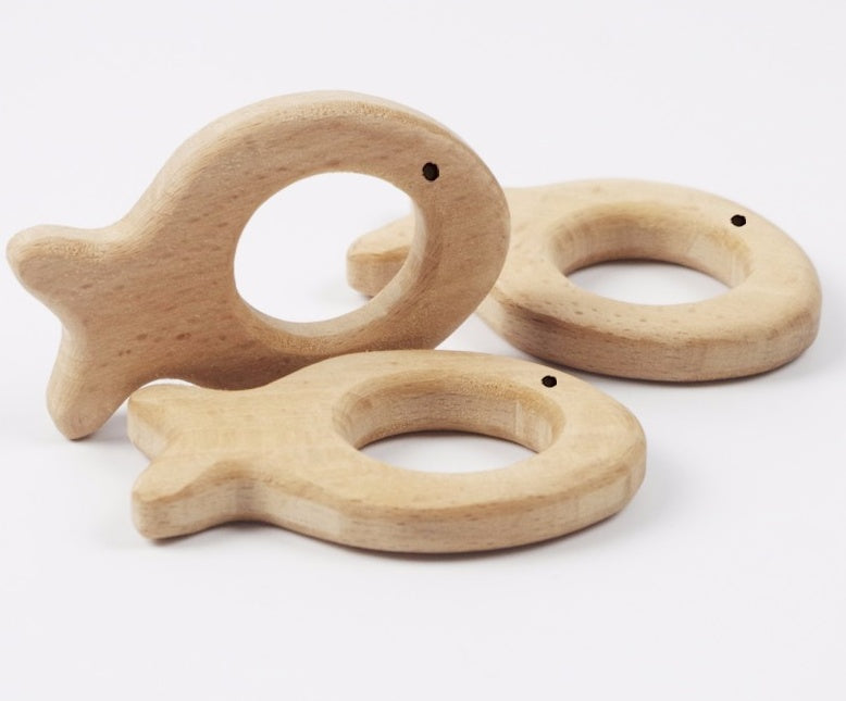 Beech Wood Teether Set (5-Piece)