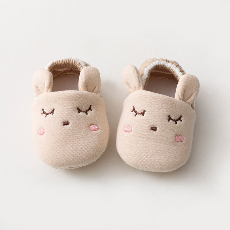 Baby Combed-Cotton Sock Shoes