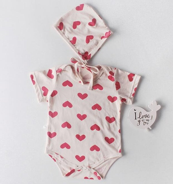 Newborn Cotton Playsuit Romper
