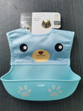 Easy-Wipe Silicone Baby Bib
