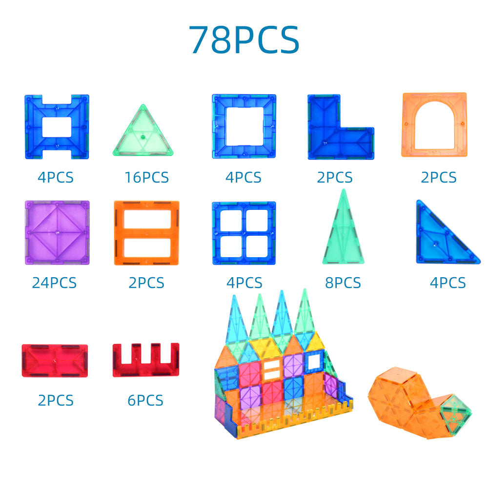 Magnetic Tiles Construction Set