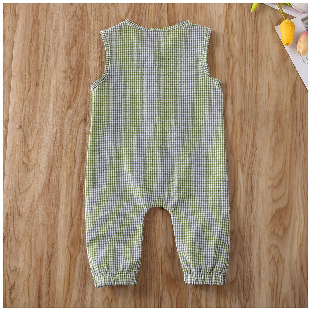 Baby Sleeveless Cotton Romper