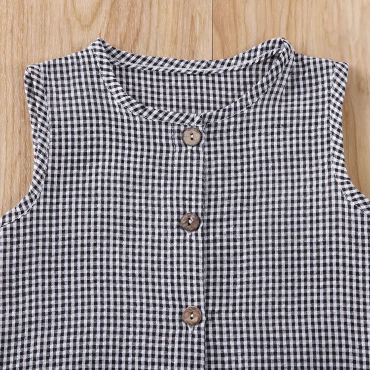 Baby Sleeveless Cotton Romper