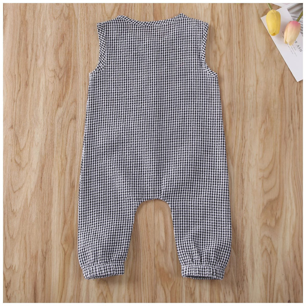 Baby Sleeveless Cotton Romper
