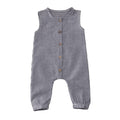 Baby Sleeveless Cotton Romper