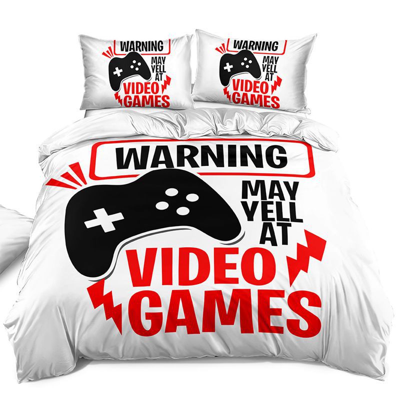 Gaming 3D-Print Duvet Cover
