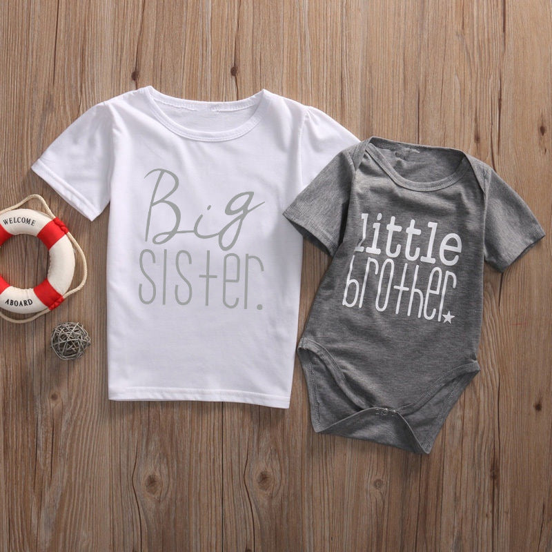 Sibling Matching Printed Short-Sleeve Tee