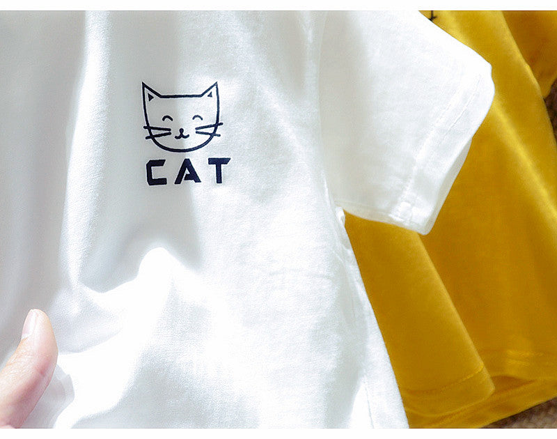 Kids' Cartoon Round-Neck Tee