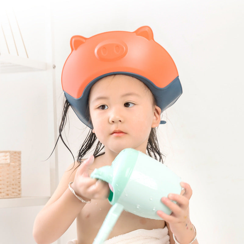 Kids' Waterproof Shampoo Cap
