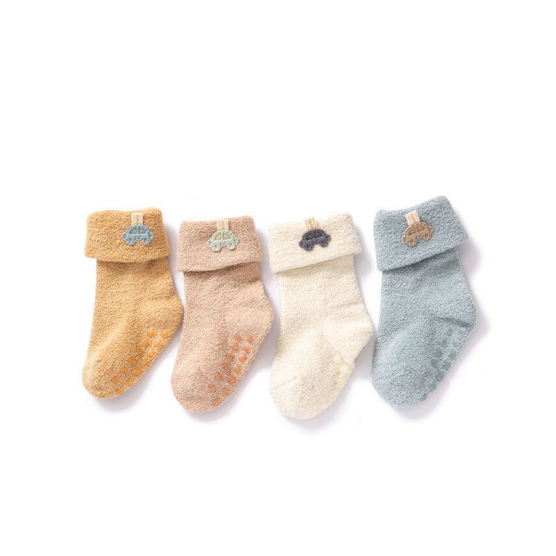Newborn Warm Velvet Socks