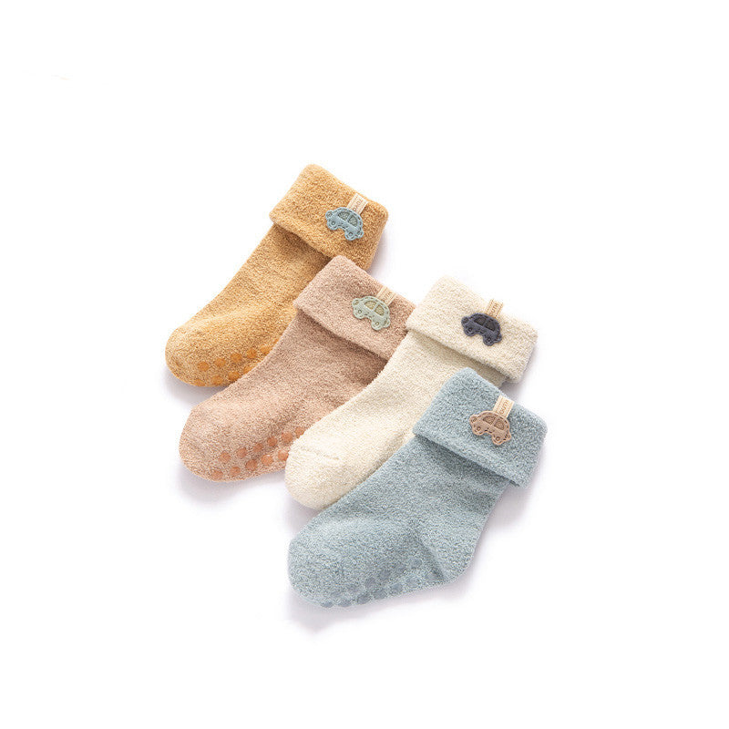 Newborn Warm Velvet Socks
