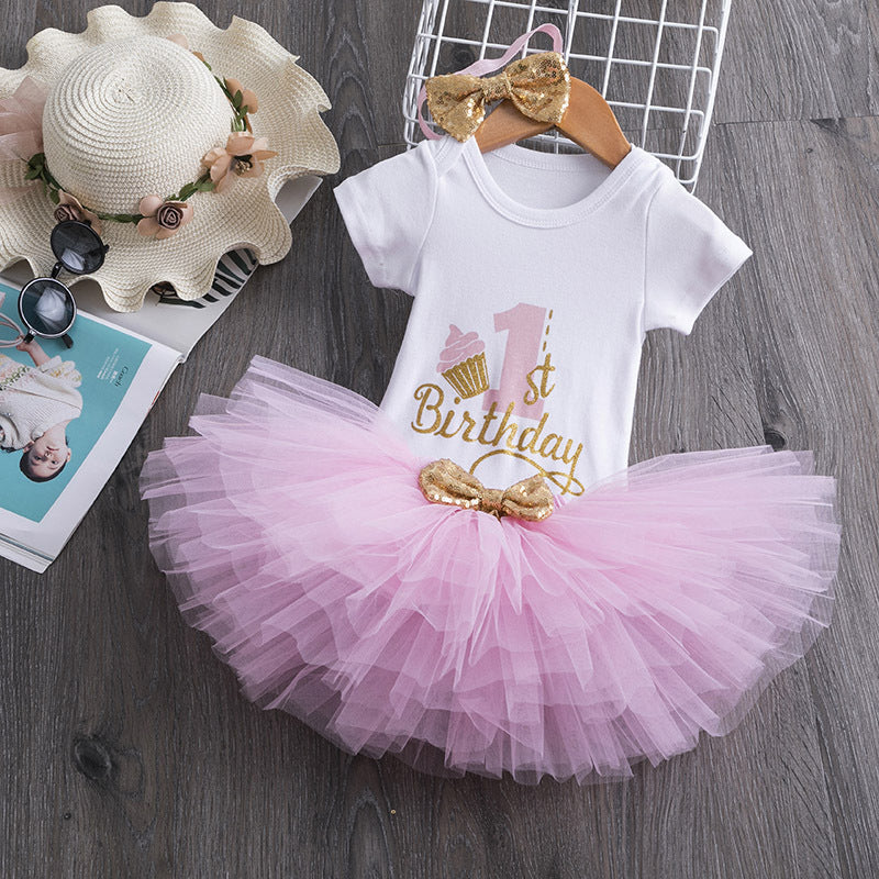 Baby Girl Birthday Princess Dress