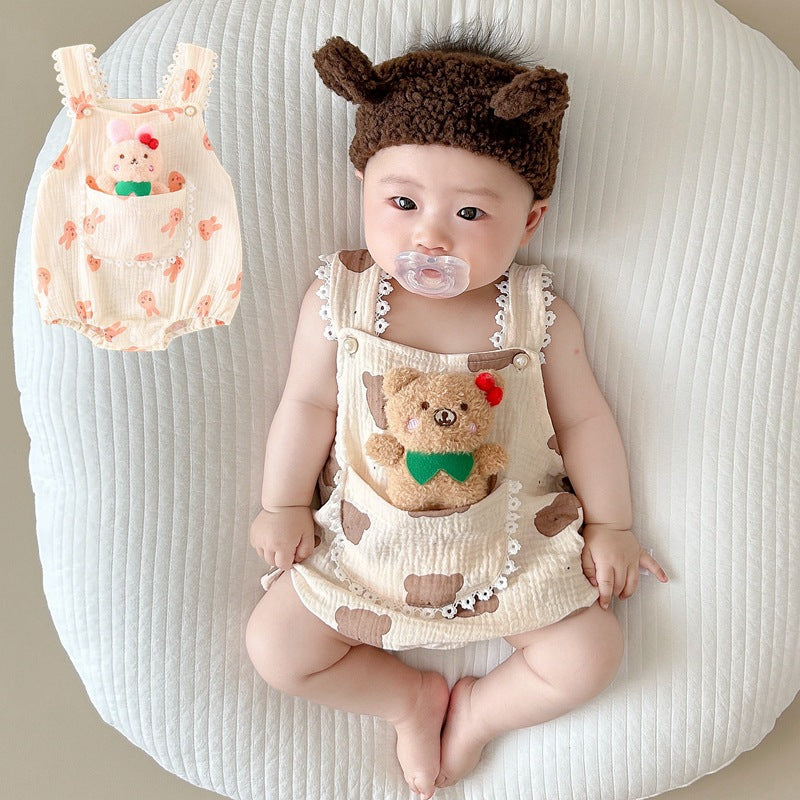 Baby Gauze Doll Romper