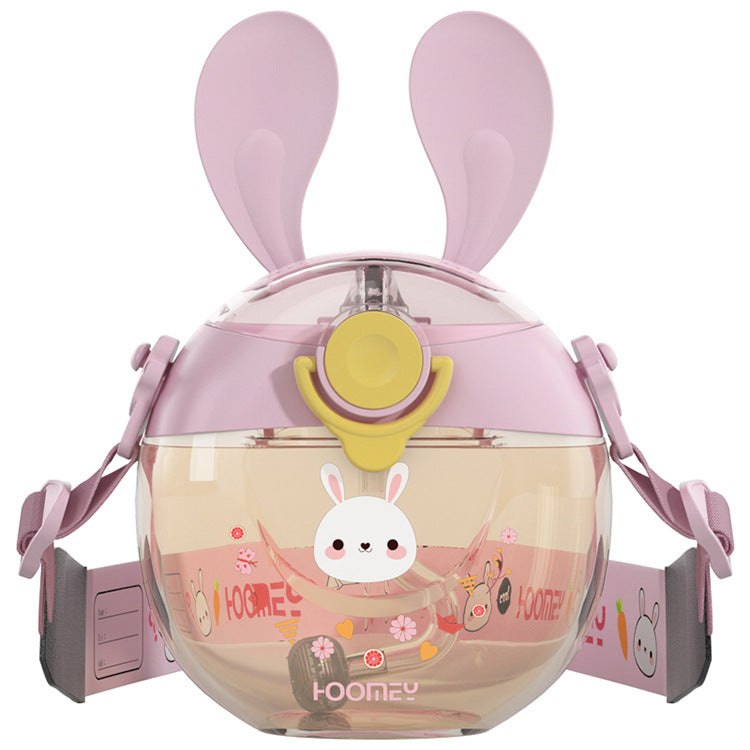 Kids' Donut Straw Cup with Strap