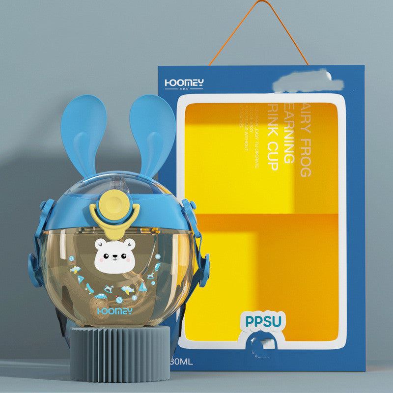 Kids' Donut Straw Cup with Strap
