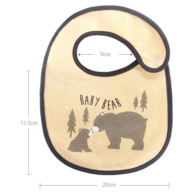 Waterproof Drool Bib Set (3-Pack)