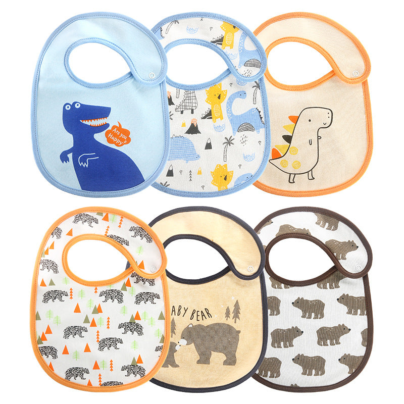 Waterproof Drool Bib Set (3-Pack)