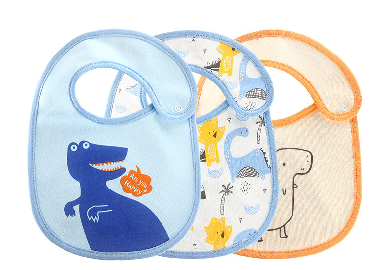 Waterproof Drool Bib Set (3-Pack)