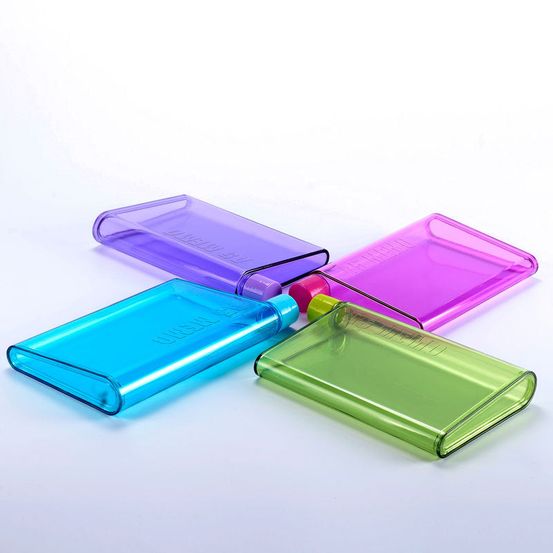 Slim Flat Portable Water Bottle