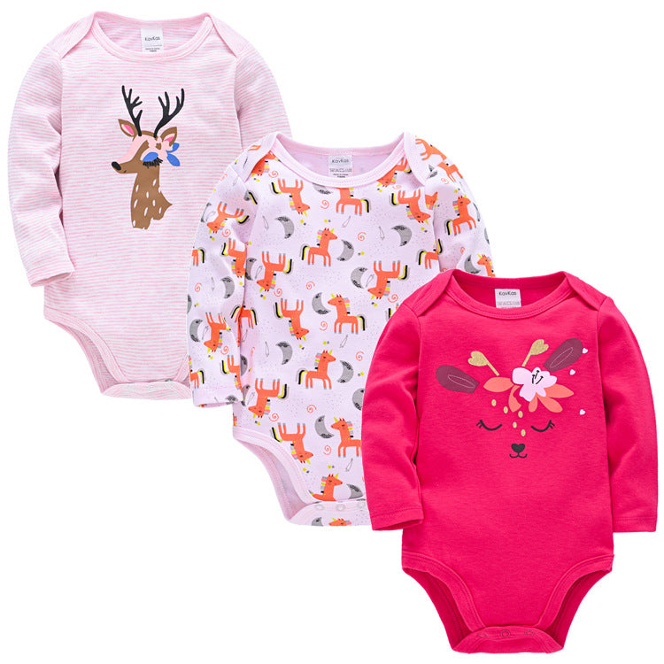 Baby Knitted Triangle-Climb Onesie