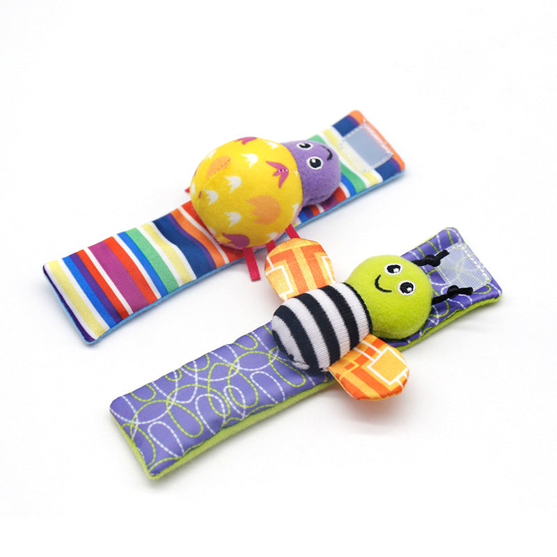 Baby Sock & Wristband Rattle Set