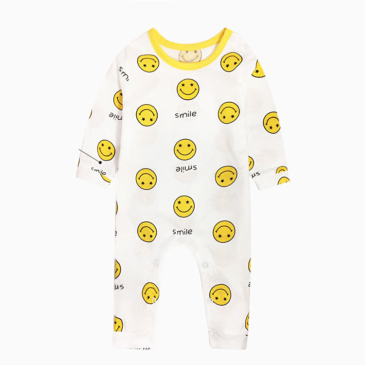 Newborn Long-Sleeve Cotton Romper