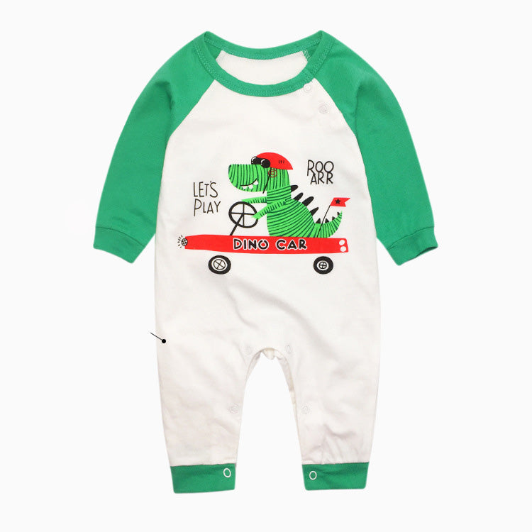 Newborn Long-Sleeve Cotton Romper