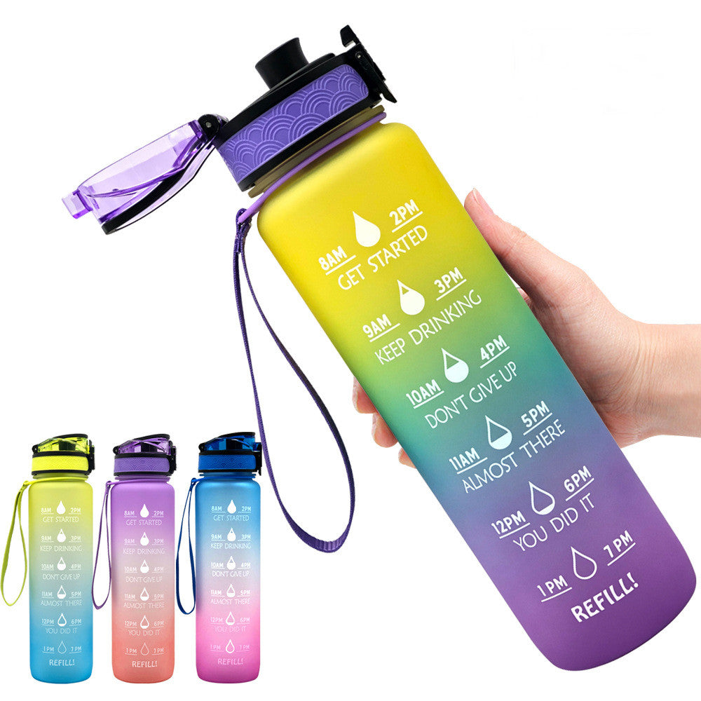 1L Tritan Motivational Water Bottle