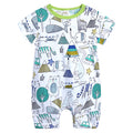 Baby Slub Cotton Short-Sleeve Onesie
