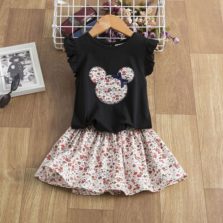 Girls' Holiday Dress Set