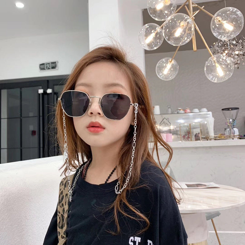 Kids' Retro Metal-Frame Sunglasses