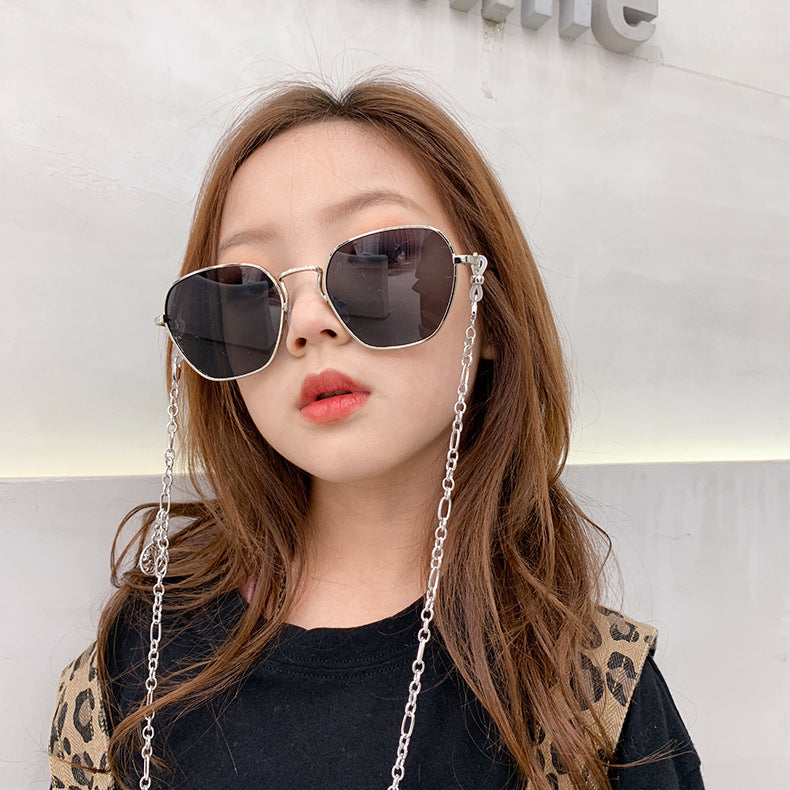 Kids' Retro Metal-Frame Sunglasses