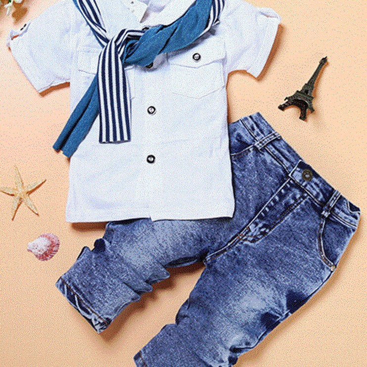 Boys' Casual Short-Sleeve Set