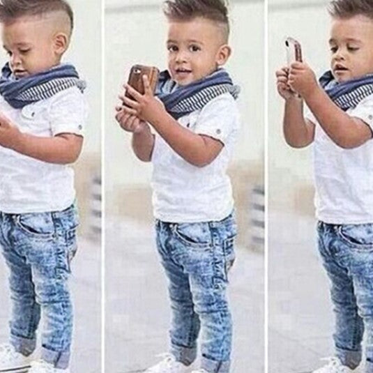 Boys' Casual Short-Sleeve Set