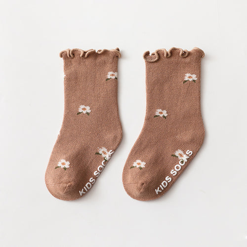 Baby Girl Non-Slip Floor Socks