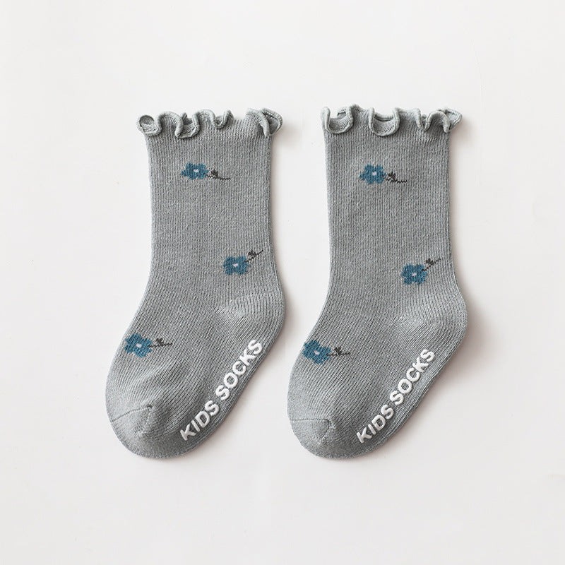 Baby Girl Non-Slip Floor Socks