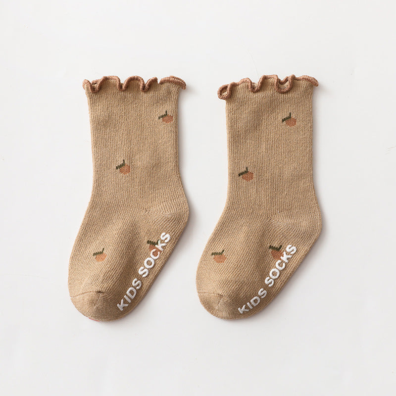 Baby Girl Non-Slip Floor Socks