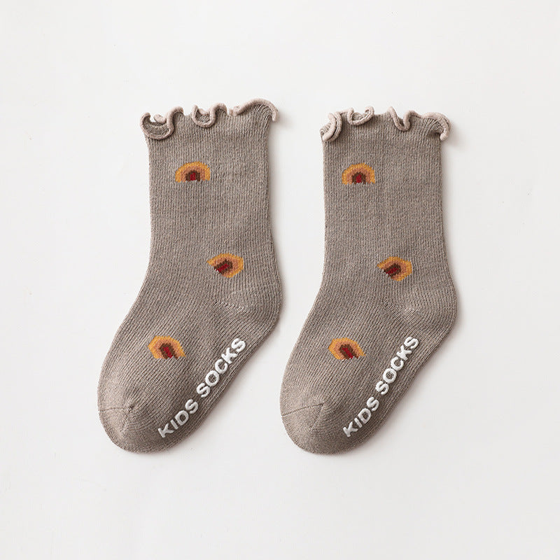 Baby Girl Non-Slip Floor Socks