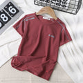 Kids' Mesh Round-Neck Tee