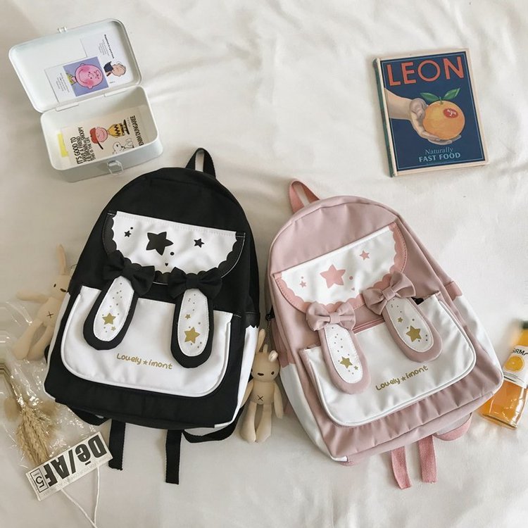 Bunny-Ears Bow Backpack