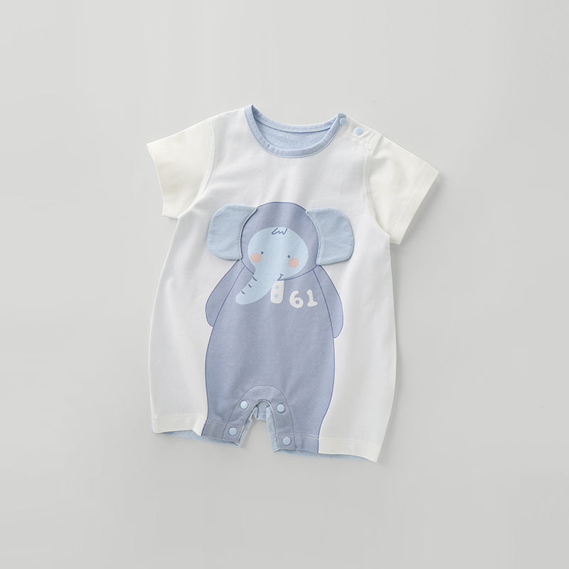 Baby Short-Sleeve Summer Onesie