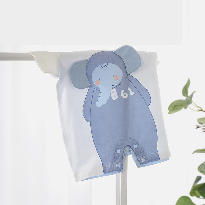 Baby Short-Sleeve Summer Onesie