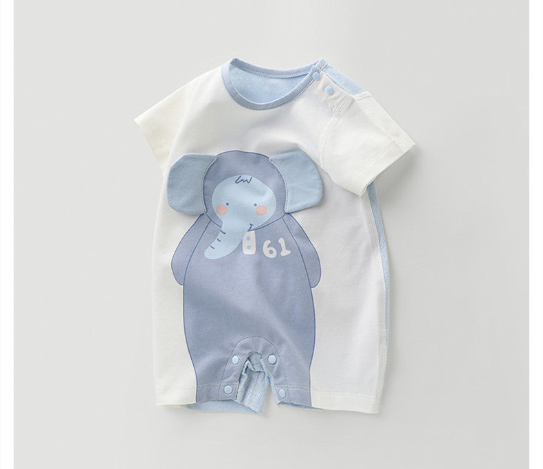 Baby Short-Sleeve Summer Onesie