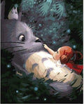 Cute Animals Paint-by-Numbers Kit